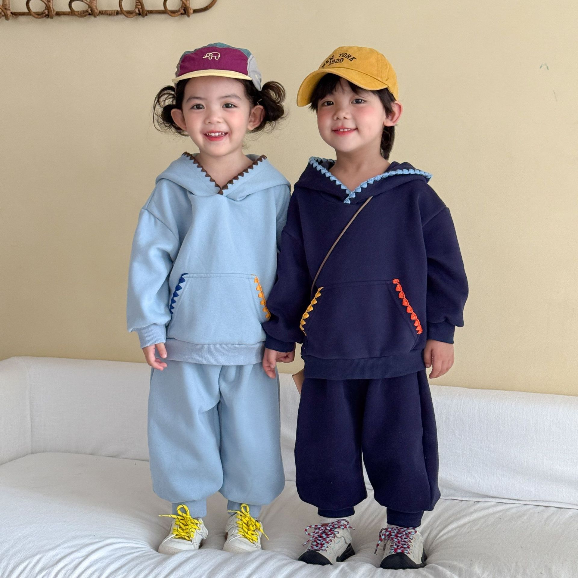 Running Gear For Kids - 2026 Sonbahar Yeni Çocuklar Uzun Kollu