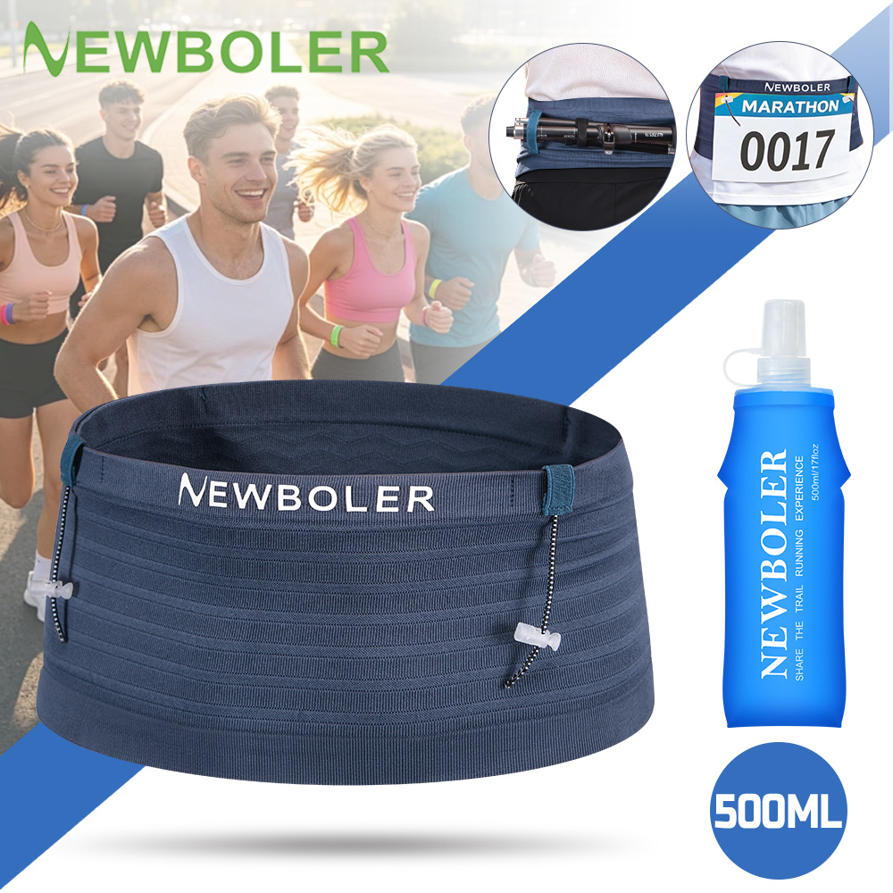 Running Gear Belt - NEWBOLER elastik spor bel çantası paketi