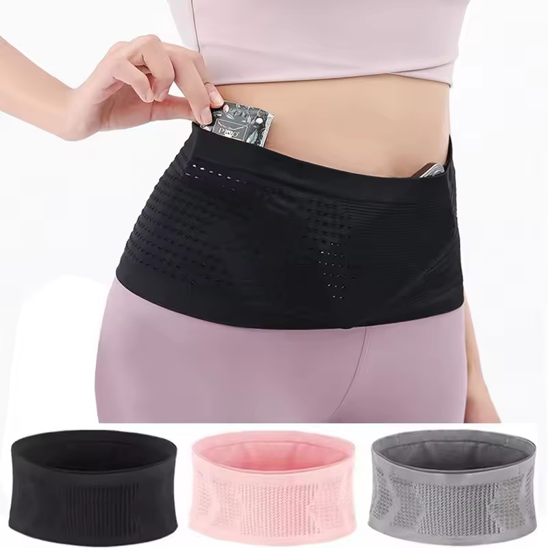 Running Gear Belt - Dikişsiz Görünmez Koşu Bel Kemeri Çantası
