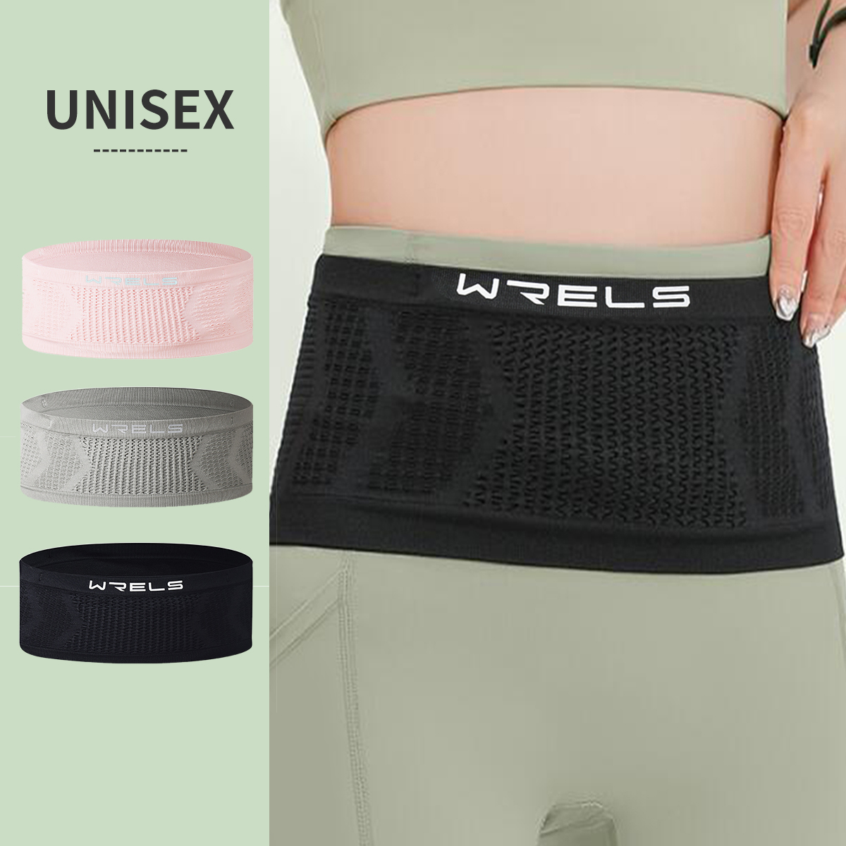 Running Gear Belt - WRELS Görünmez Bel Çantası Hafif Nefes
