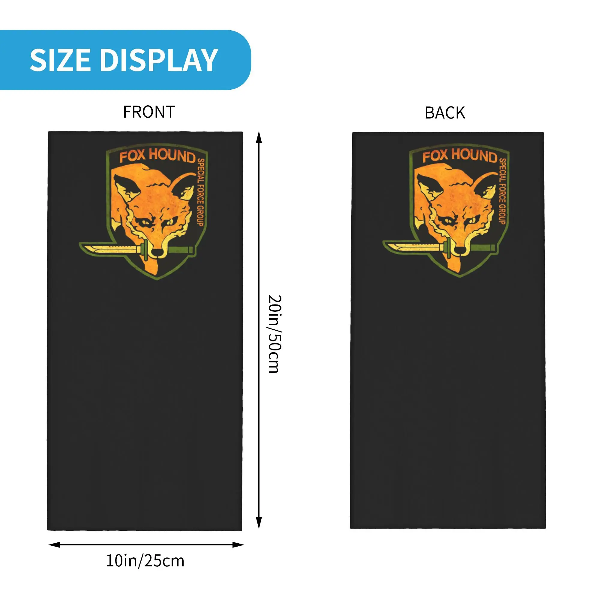 METAL GEAR SOLID Fox Hound Rus - Running Gear Logos incelemesi ve fiyatı
