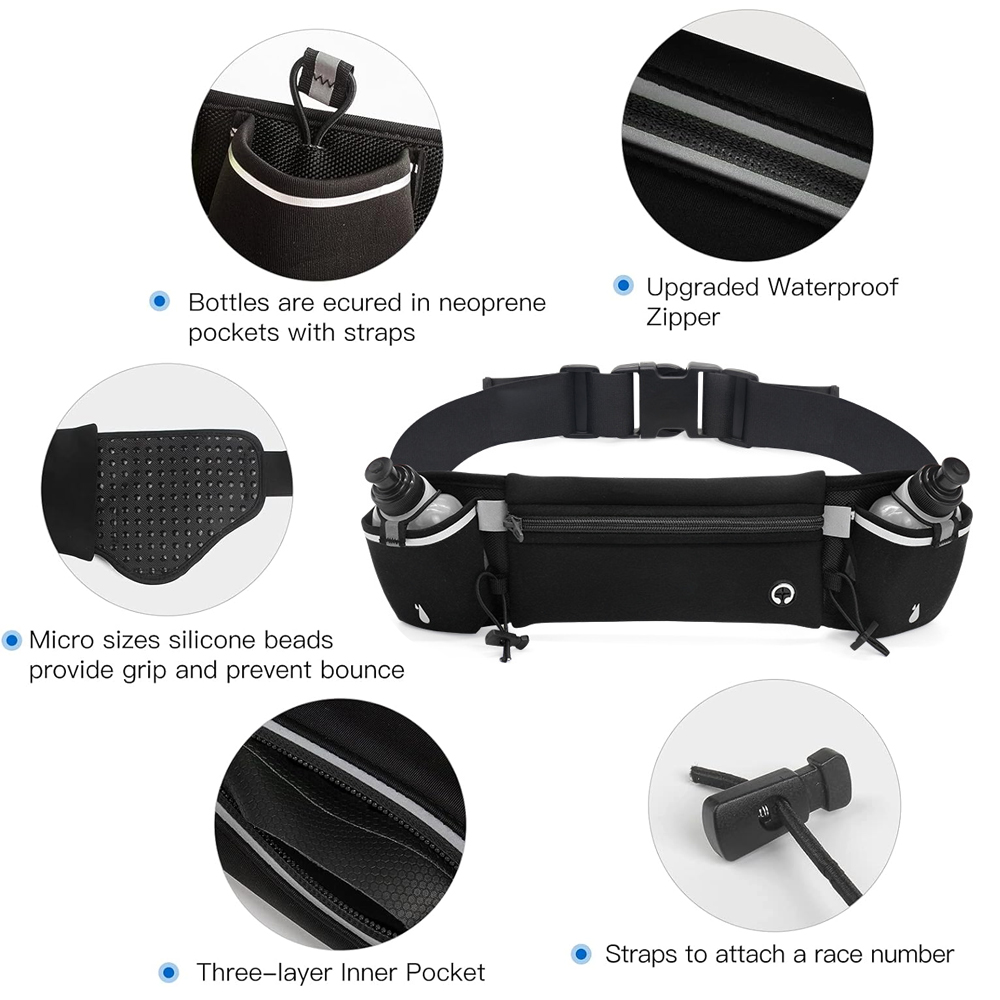 1 adet su şişeleri ile koşu ke - Running Gear Belt incelemesi ve fiyatı
